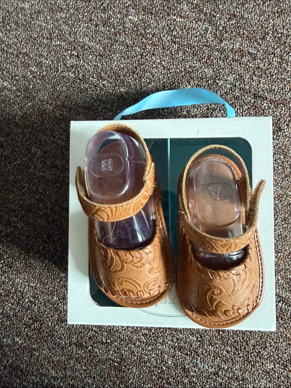 Ralph Lauren whip stitch sandal baby size 3